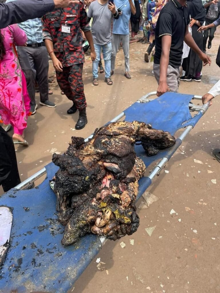 Fighter Jet Crash in Milestone School